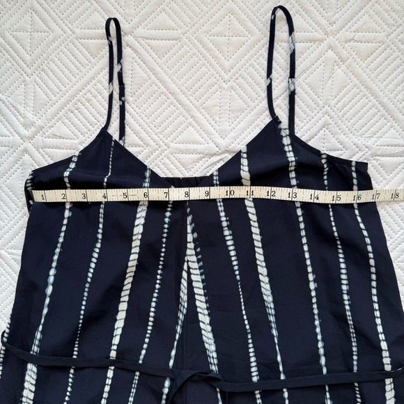 Banana Republic Navy and White Striped Dress Size Small - Picture 4 of 8